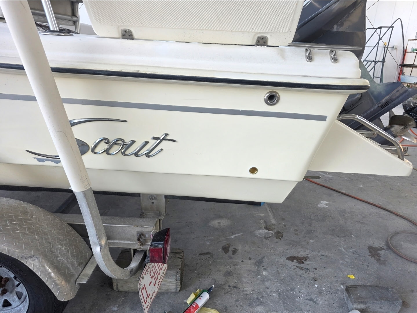 After: helm and console area restored
